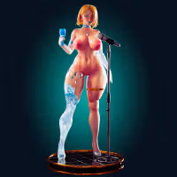 Emma Frost Thick Statue | Marvel Rivals Fan Art by Officer Rhu SFW,NSFW,Futa 3d printed,Emma Frost Thick statue,futa statue,Marvel Rivals statue,nsfw statue,futa figurines,futanari figurines,futanari statue