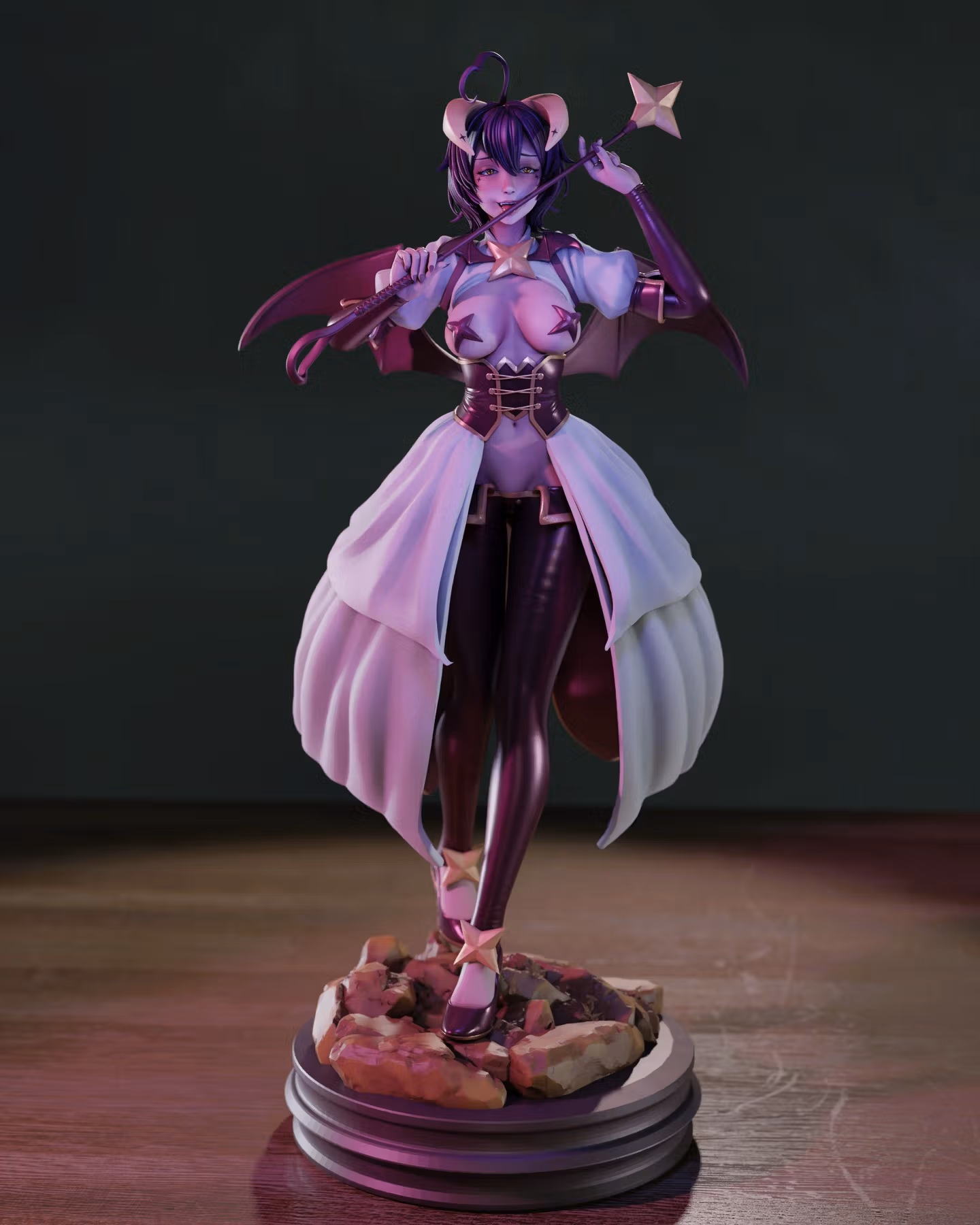 Magia Baiser Statue | Gushing Over Magical Girls Fanart von Momoji3d SFW,NSFW 3d printed,3d printed statue,nsfw statue,Magia Baiser Statue,Gushing Over Magical Girls Statue,3d printed figure