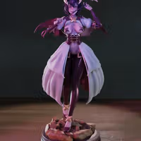 Estatua Magia Baiser | Gushing Over Magical Girls Fan art por Momoji3d SFW,NSFW 3d printed,3d printed statue,nsfw statue,Magia Baiser Statue,Gushing Over Magical Girls Statue,3d printed figure