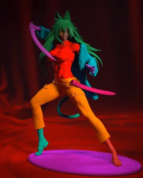 Estatua Ghislaine | Mushoku Tensei Fan art por Bulkamancer SFW 3d printed statue,3d printed,Ghislaine Statue,3d printed figure,Mushoku Tensei 