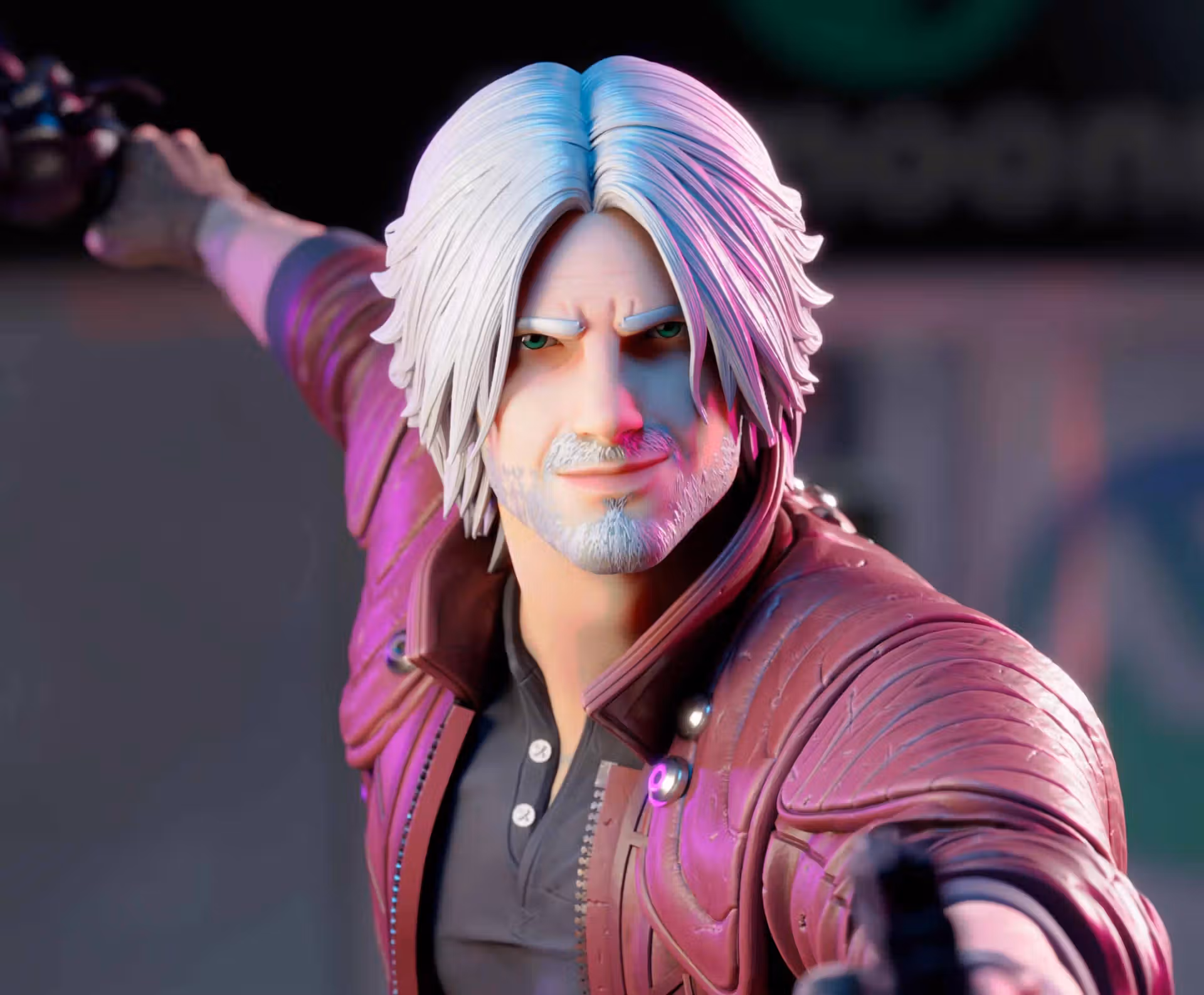 Dante Statue | Devil May Cry Fan Art by 3Dmoonn SFW 3d printed,3d printed statue,Dante Statue,Devil May Cry statue,3d printed figure