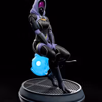 Tali Zorah Statue | Mass Effect Fanart von H3LLCREATOR SFW 3d printed statue,Mass Effect statue,3d printed,Tali Zorah Statue,3d printed figure