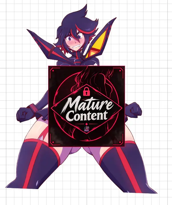 Adesivo Ryuko Matoi Futa | Kill la Kill Adesivi Futanari Ecchi Cartoon Futa futanari sticker,Kill la Kill stickers,futa sticker,Ryuko Matoi sticker,nsfw sticker