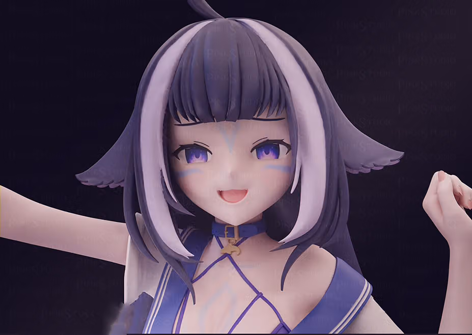 Succubus Shylily Statue | Vtuber Fan Art by Pink Studio SFW,NSFW 3d printed statue,3d print statue,nsfw statue,Succubus Shylily Statue,Vtuber Statue,sfw statue
