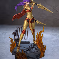 Esil Radiru Statue | Solo Leveling Fan Art by Azerama SFW,NSFW 3d printed,3d printed statue,nsfw statue,Esil Radiru statue,Solo Leveling statue
