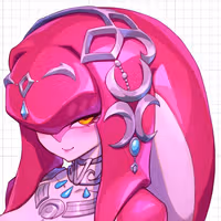 Naklejka Princess Mipha | The Legend of Zelda Naklejka winylowa NSFW,Futa The Legend of Zelda stickers,Nsfw sticker,Princess Mipha sticker,futa sticker ,futanari sticker