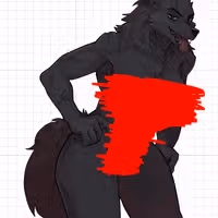 Blaidd Female/Futa Sticker | Elden Ring Vinyl-Sticker NSFW,Futa furry sticker,NSFW stickers,Elden Ring,Futa sticker,Blaidd sticker