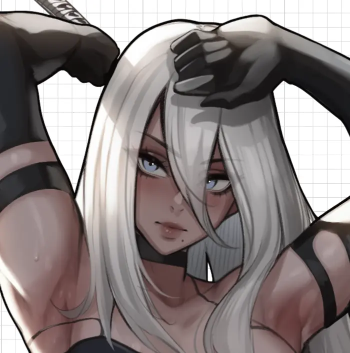 A2 NieR Sticker | NieR: Automata Vinyl Sticker SFW,NSFW A2 sticker,nsfw sticker,NieR: Automata stickers