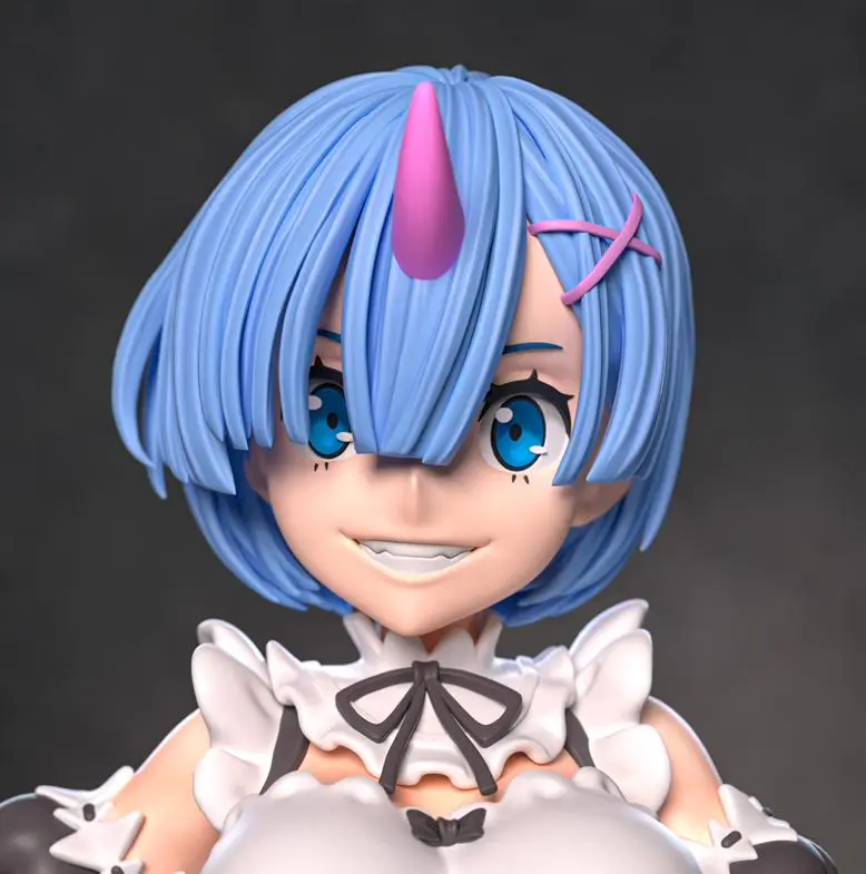 Rem Maid Statue | Re:Zero Fanart von Azerama SFW,NSFW 3d printed,3d printed statue,nsfw statue,Rem statue,Rem Maid Statue,Re:Zero statue