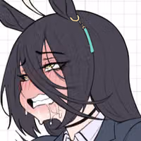 Autocollant Manhattan Cafe Sitting Futa | Umamusume Autocollants Futanari Ecchi Cartoon Futa futanari sticker,futa sticker,Manhattan Cafe sticker,umamusume sticker