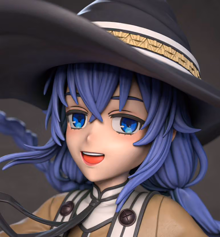 Roxy Migurdia Statue | Mushoku Tensei Fan Art by Azerama SFW,NSFW 3d printed,3d printed statue,nsfw statue,Roxy statue,Roxy Migurdia Statue,Mushoku Tensei statue
