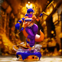 Carmelita Fox Furry Statue | Sly Cooper Fan Art by Tarsis SFW 3d printed,3d printed statue,Carmelita Fox Statue,Sly Cooper statue,3d printed figure,sfw statue,furry statue
