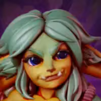 Bugbear Brutina Miniature | DnD Fan Art by Gaz Minis SFW,NSFW 3d printed,miniature,dnd miniature,Bugbear Brutina,3d printed miniature,nsfw miniature