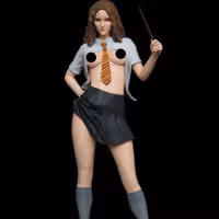 Statua Hermione Granger | Harry Potter Fan art di Exclusive3dprints SFW,NSFW 3d printed statue,nsfw statue,3d printed,Hermione Granger statue,Harry Potter statue,3d printed figure