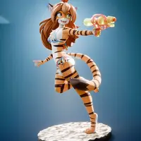 Flora Bikini Furry Statue | Original Fan Art by Chyvak SFW,NSFW 3d printed figure,3d printed,Flora Statue,Original statue,furry statue,nsfw statue