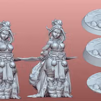 Harlow the Silurian Miniature | DnD Fan Art by Gaz Minis SFW,NSFW 3d printed,miniature,dnd miniature,Harlow the Silurian,3d printed miniature,nsfw miniature