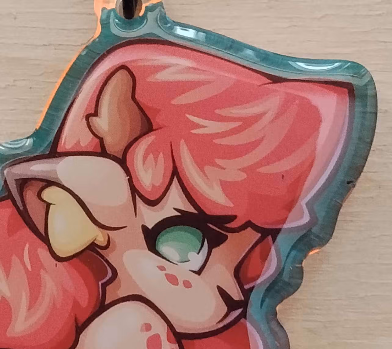 Portachiavi Faun Furry Girl | Original Portachiavi acrilico NSFW Faun keychain,furry keychain,Original keychain,nsfw keychain