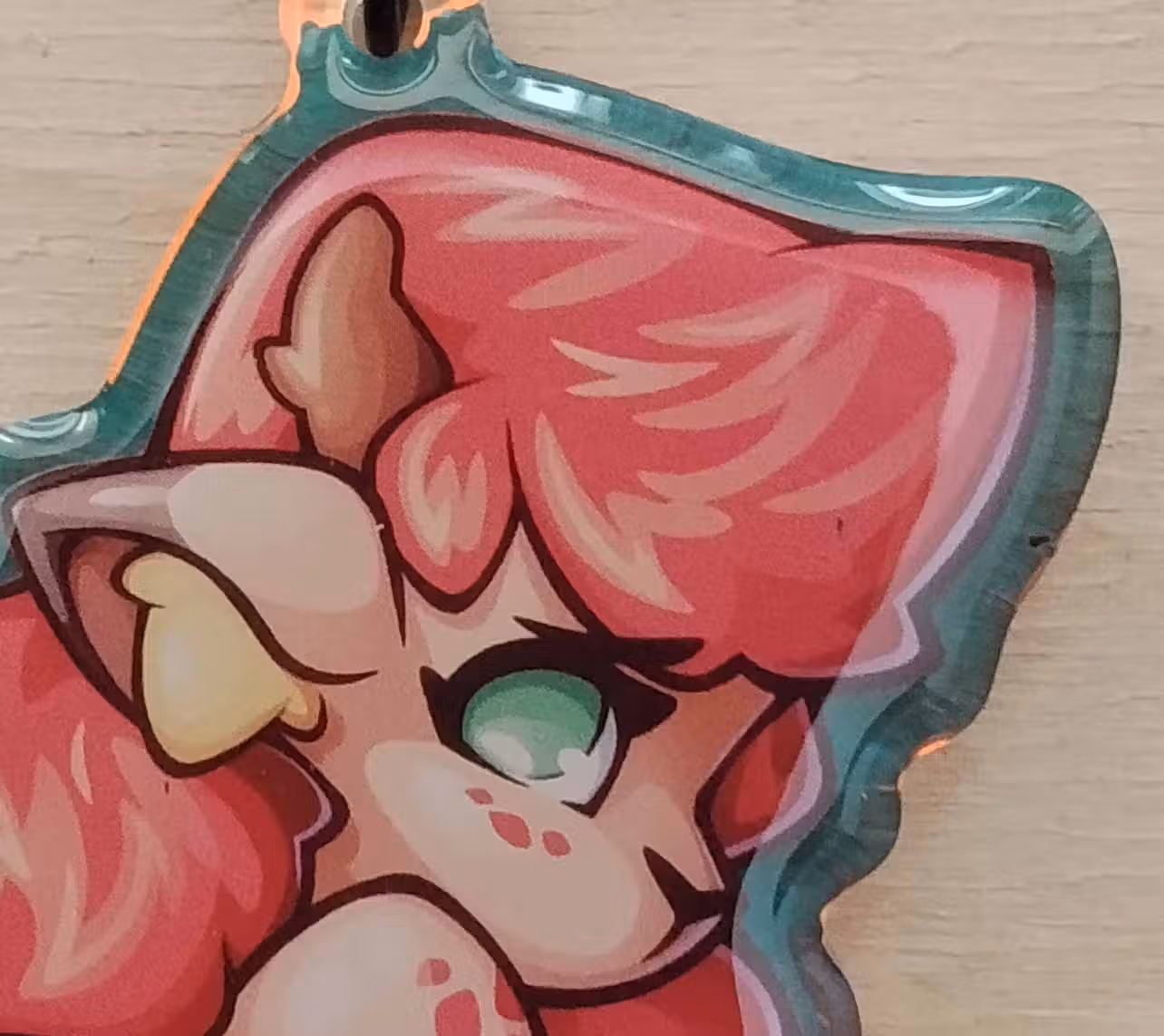 Faun Furry Girl Keychain | Original Acrylic Keychain NSFW Faun keychain,furry keychain,Original keychain,nsfw keychain