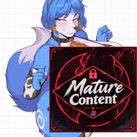 Krystal Big Boobs Furry Sticker | StarFox Vinyl-Sticker NSFW furry sticker,nsfw sticker,Krystal sticker,starfox sticker