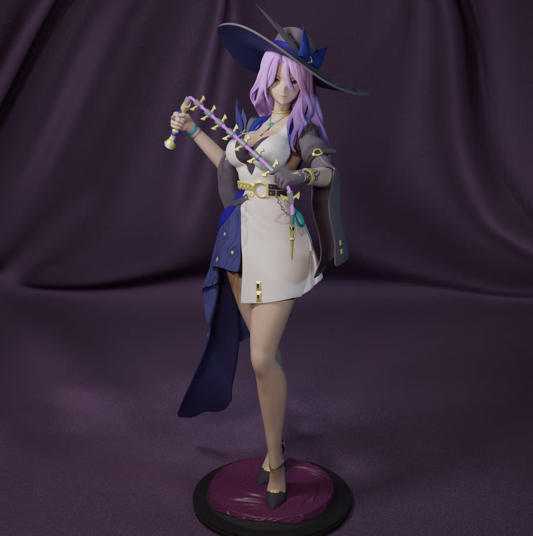 Jade Statue | Honkai: Star Rail Fan Art by FunserviceSTL SFW,NSFW,Futa 3d printed statue,nsfw statue,Jade statue,Honkai: Star Rail Statue,3d printed figure,3d printed,futa statue,futa figurines,futanari figurines,futanari statue
