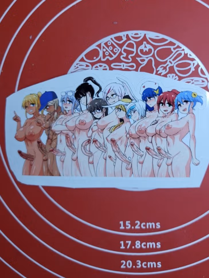 Aoba Q Madou All Characters Futa Sticker | Original Vinyl Sticker Futa futanari sticker,stickers,futa sticker,nsfw sticker,Aoba Q Madou