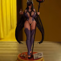 Olga Discordia Statue | Mahou Kaiju Fan Art by Momoji3d SFW,NSFW 3d printed,3d printed statue,nsfw statue,Olga Discordia statue,Mahou Kaiju statue