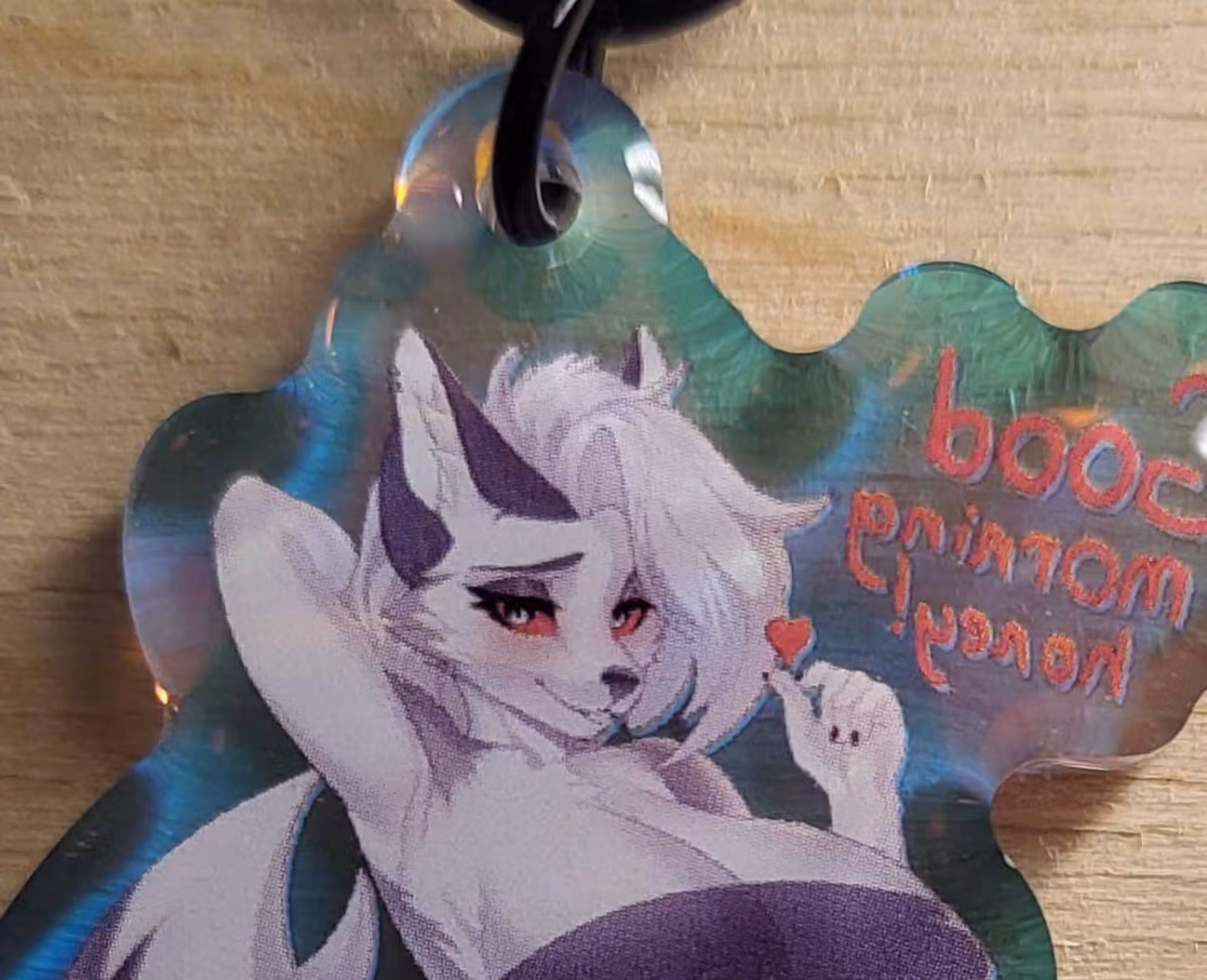 Llavero Loona Furry | Helluva Boss Llavero acrílico SFW loona keychain,furry keychain,Helluva Boss keychain,sfw keychain