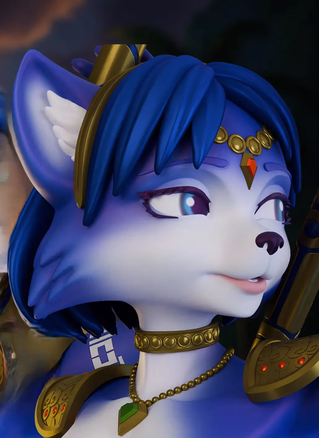 Krystal Fox Statue | Star Fox Fan Art by navekstudio SFW,NSFW,Futa 3d printed,3d printed statue,nsfw statue,Star Fox Statue,Krystal Fox Statue,futa statue,futa figurines,futanari figurines,futanari statue