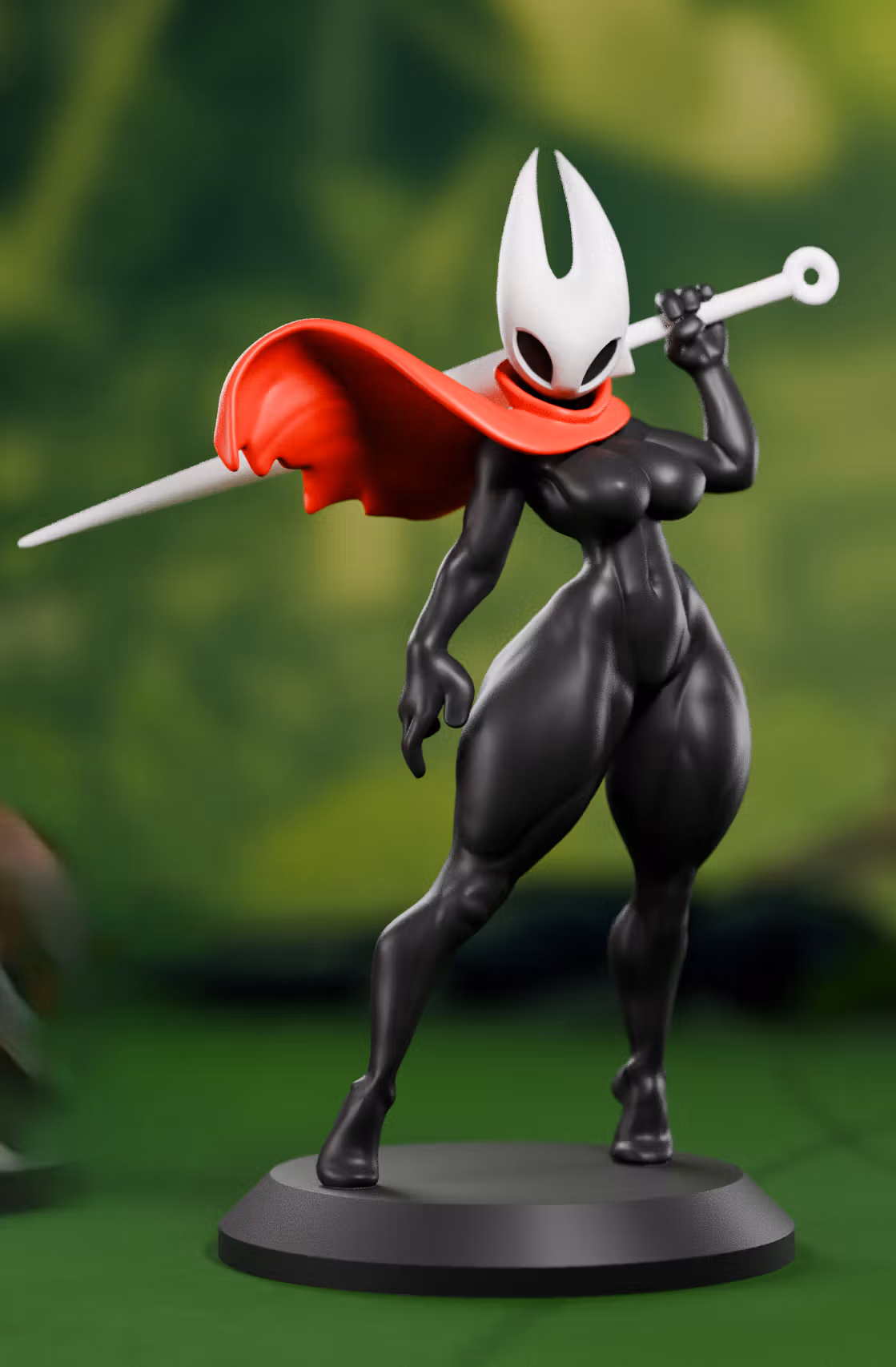 Hornet Statue | Hollow Knight Fan Art by Heraldo Sculpt SFW 3d printed statue,3d printed,Hornet Statue,Hollow Knight Statue