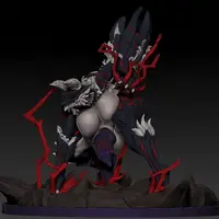 Stygian Zinogre Furry Statue | Monster Hunter Fanart von MorganMorningstar SFW,NSFW,Futa 3d printed statue,3d printed,3d printed figure,Stygian Zinogre Statue,Monster Hunter Statue,futa statue,futa figurines,futanari figurines,futanari statue,nsfw statue,furry statue