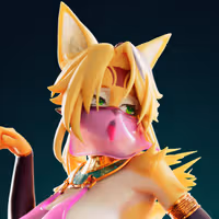 Pulchra Fellini Cat Girl Statue | Zenless Zone Zero Fan Art by Officer Rhu SFW,NSFW,Futa 3d printed statue,3d printed,3d printed figure,Zenless Zone Zero Statue,Pulchra Statue,futa statue,futa figurines,futanari figurines,futanari statue,furry statue