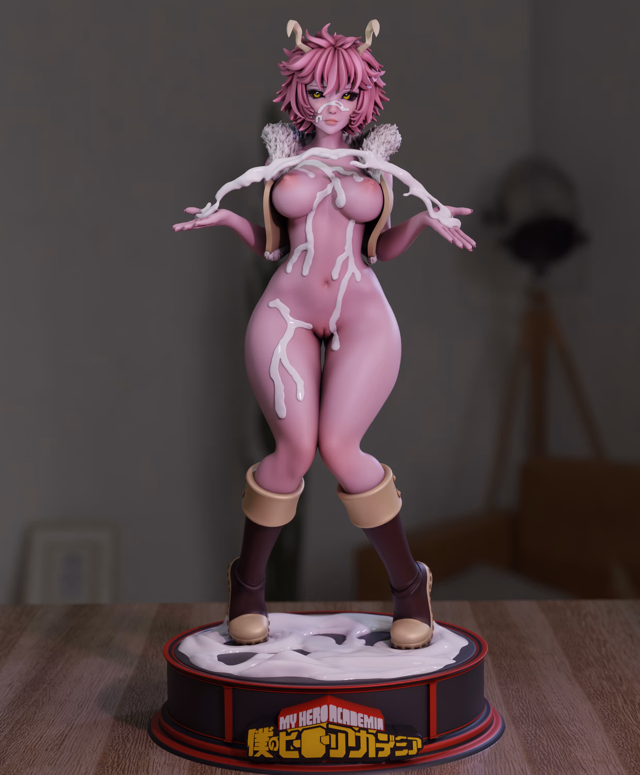 Figura Mina Ashido | My Hero Academia Fanart autorstwa Momoji3d SFW,NSFW 3d printed,3d printed statue,nsfw statue,Mina Ashido statue,My Hero Academia statue