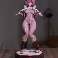 Figura Mina Ashido | My Hero Academia Fanart autorstwa Momoji3d SFW,NSFW 3d printed,3d printed statue,nsfw statue,Mina Ashido statue,My Hero Academia statue