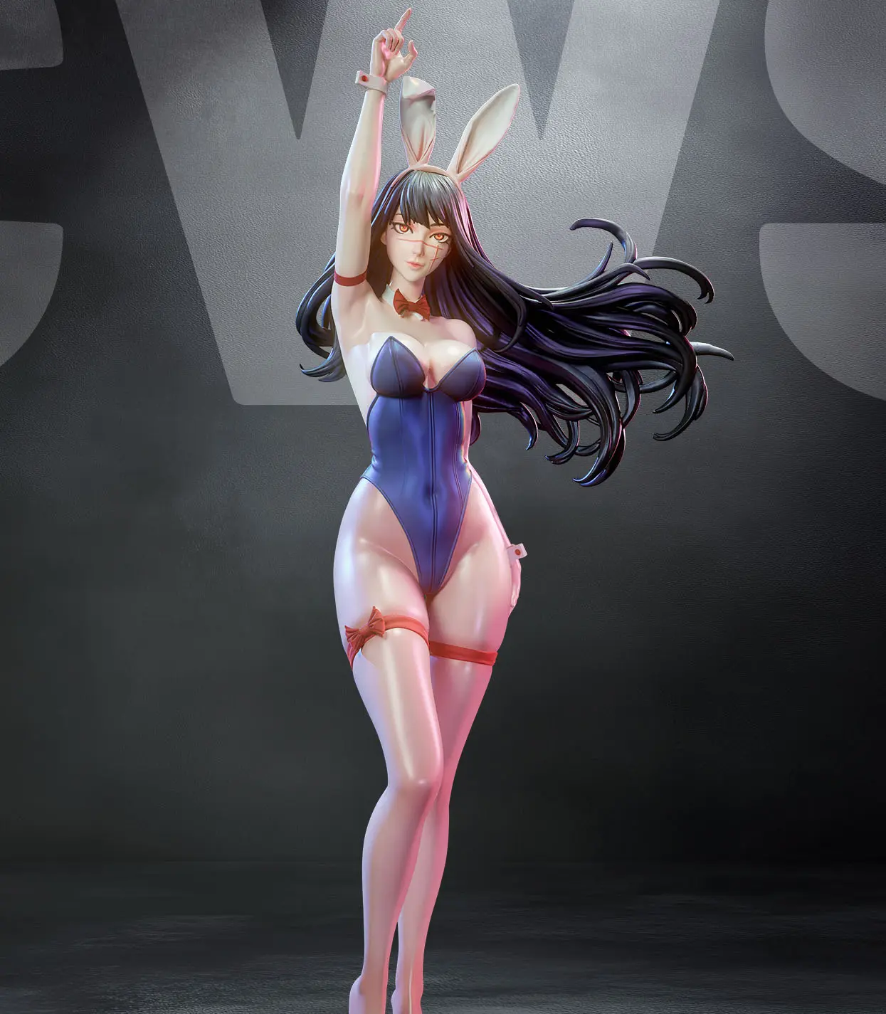 Yoru Statue | Chainsaw Man Fan Art by CW Studios SFW,NSFW 3d printed statue,Chainsaw Man Statue,3d printed,Yoru Statue,3d printed figure,nsfw statue