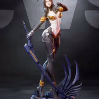 Tachy Statue | Stellar Blade Fanart von CW Studios SFW,NSFW 3d printed statue,Stellar Blade Statue,3d printed,Tachy Statue,3d printed figure,nsfw statue