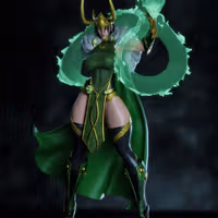 Statua Lady Loki | Marvel Fan art di Gatsu SFW,NSFW,Futa 3d printed statue,3d printed,nsfw statue,futa statue,Lady Loki Statue,Marvel Statue,futa figurines,futanari figurines,futanari statue