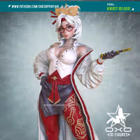 Purah Statue | The Legend of Zelda Fan Art by OXO3D SFW,NSFW 3d printed statue,3d printed,nsfw statue,3d printed figure,The Legend of Zelda statue,Purah Statue