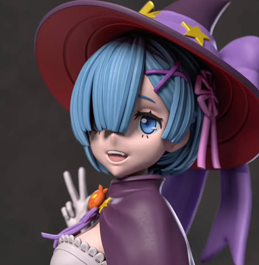 Statue Rem Spooky | Re:Zero Fan art par Azerama SFW,NSFW 3d printed,3d printed statue,nsfw statue,Rem statue,Rem Spooky Statue,Re:Zero statue