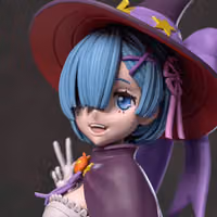 Statua Rem Spooky | Re:Zero Fan art di Azerama SFW,NSFW 3d printed,3d printed statue,nsfw statue,Rem statue,Rem Spooky Statue,Re:Zero statue