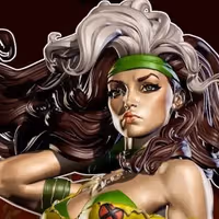 Estatua Rogue Savage Land | X-Men Fan art por Yan-H SFW,NSFW 3d printed statue,3d printed,nsfw statue,3d printed figure,Rogue statue,X-Men statue