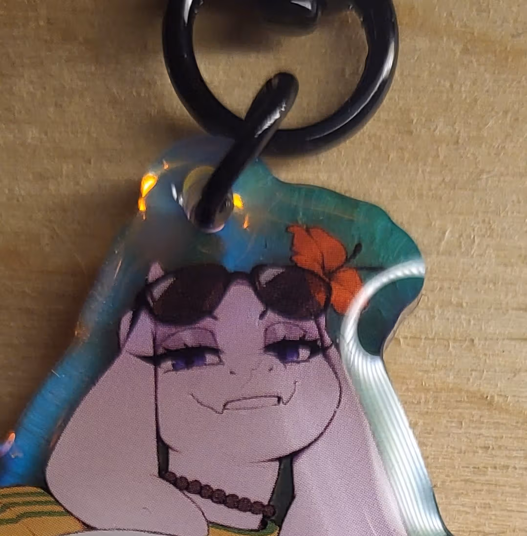 Toriel Brazil NSFW Keychain | Undertale Acrylic Keychain NSFW Undertale,Toriel Brazil Keychain,furry keychain,nsfw keychain