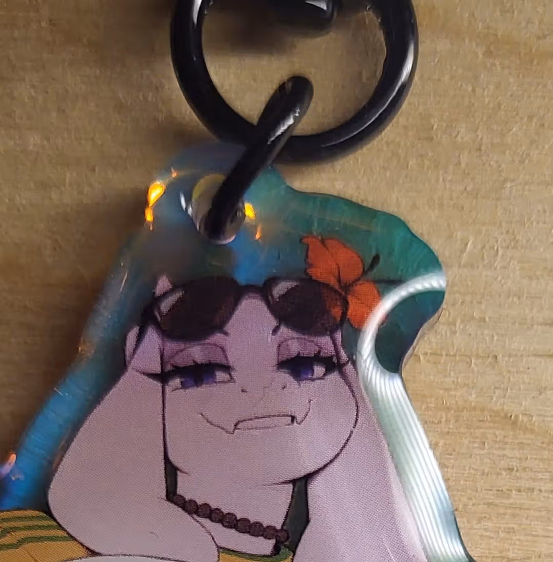 Toriel Brazil NSFW Keychain | Undertale Acrylic Keychain NSFW Undertale,Toriel Brazil Keychain,furry keychain,nsfw keychain