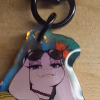 Toriel Brazil NSFW Keychain | Undertale Acrylic Keychain NSFW Undertale,Toriel Brazil Keychain,furry keychain,nsfw keychain