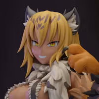 Ocelomeh Statue | Monster Girl Fanart von MoonFigures SFW 3d printed,3d printed statue,Ocelomeh Statue,Monster Girl Statue,3d printed figure