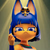 Ankha Statue | Animal Crossing Fan Art by Officer Rhu SFW,NSFW 3d printed statue,3d printed,nsfw statue,furry statue,Ankha Statue,Animal Crossing Statue