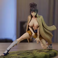 Anko Mitarashi Statue | Naruto Fan Art by Momoji3d SFW,NSFW 3d printed,3d printed statue,nsfw statue,Anko Mitarashi statue,Naruto statue