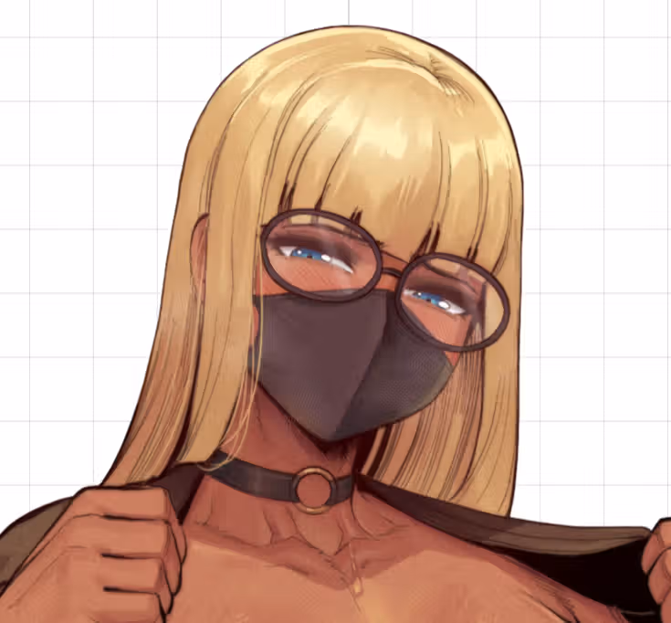 Masked Mommy Futa Sticker | Original Futanari Stickers Ecchi Cartoon Futa futanari sticker,futa sticker,Masked Mommy sticker,Original sticker