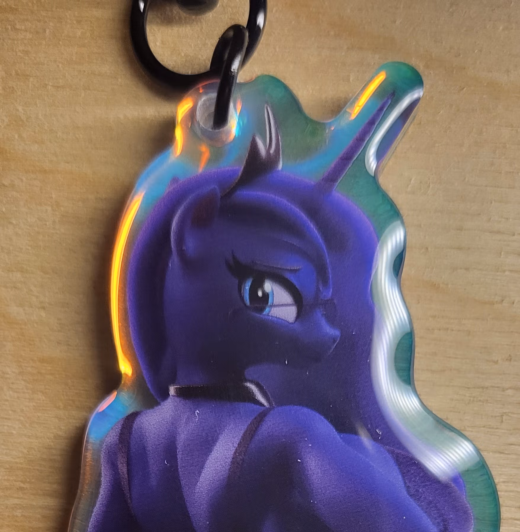 Princess Luna Futa Furry Keychain | My Little Pony Acrylic Keychain Futa My Little Pony,Princess Luna Keychain,furry keychain,futa keychain