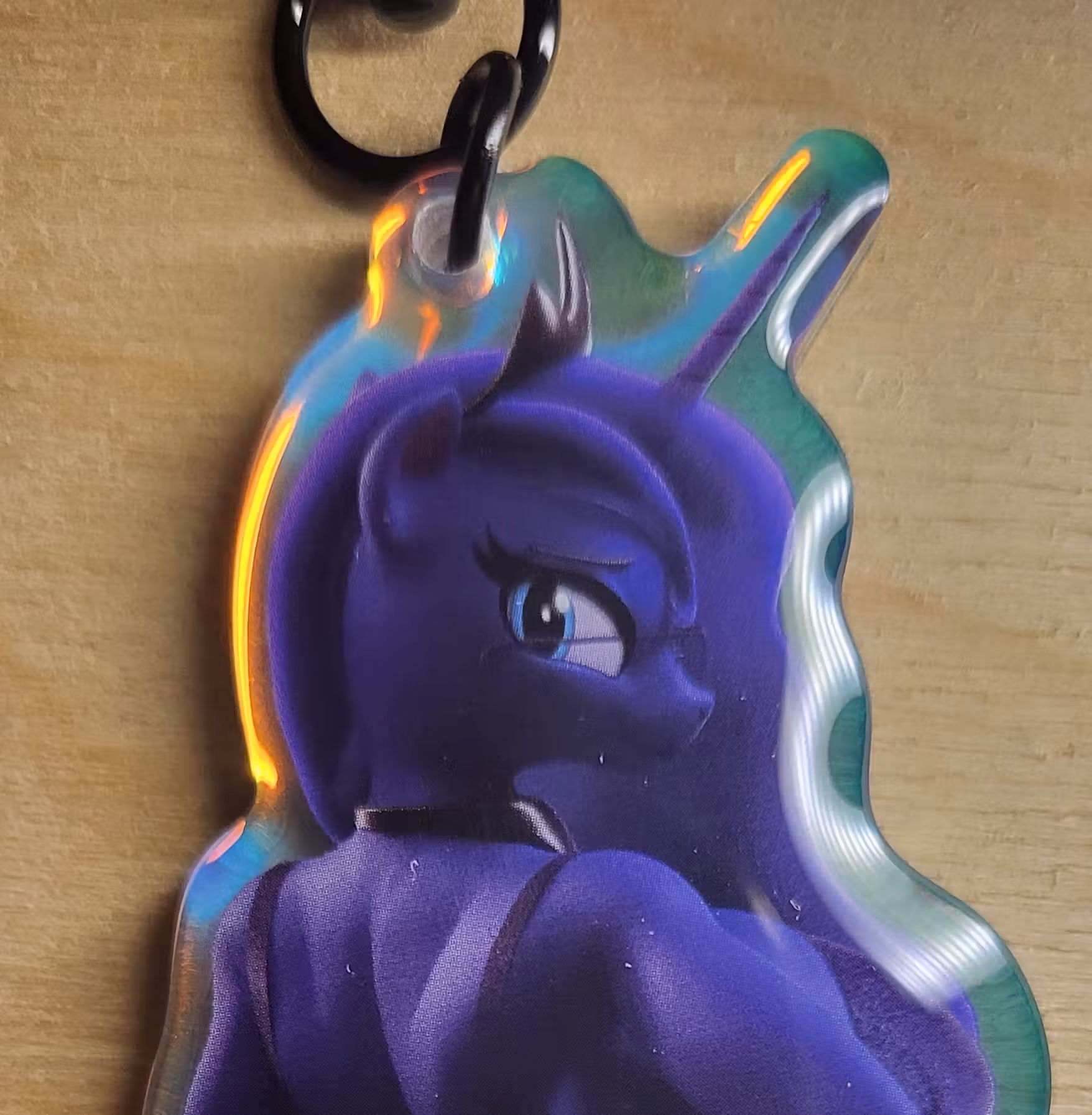 Princess Luna Futa Furry Keychain | My Little Pony Acrylic Keychain Futa My Little Pony,Princess Luna Keychain,furry keychain,futa keychain