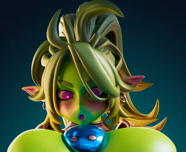 Goblin Girl Big Boobs Statue | Monster Girl Fan Art by Officer Rhu SFW,NSFW,Futa 3d printed statue,3d printed,3d printed figure,Goblin Girl Statue,Monster Girl Statue,nsfw statue,futa statue,futa figurines,futanari figurines,futanari statue